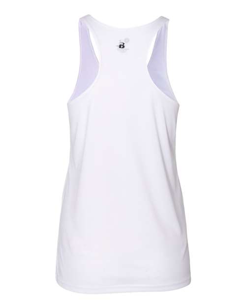Women’s B-Core Racerback Tank Top - White Back