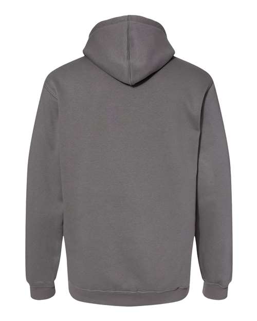 Unisex USA-Made Hooded Sweatshirt - Charcoal Back