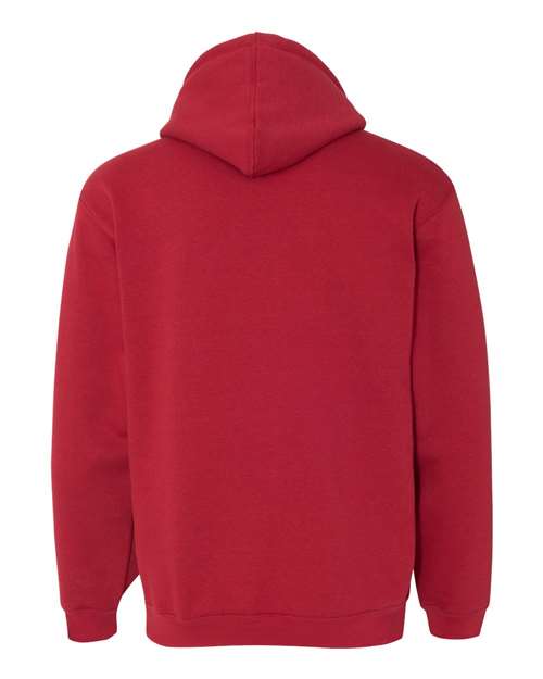 Unisex USA-Made Hooded Sweatshirt - Cardinal Back
