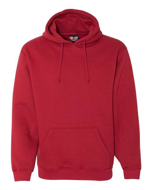 Unisex USA-Made Hooded Sweatshirt - Cardinal Front