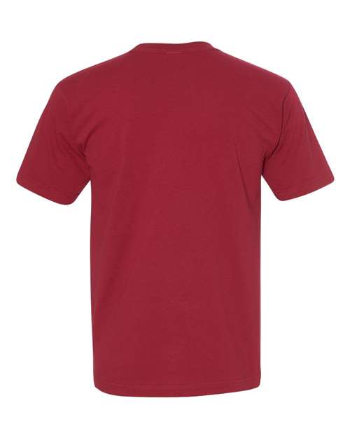 Unisex USA-Made Midweight T-Shirt - Cardinal Back