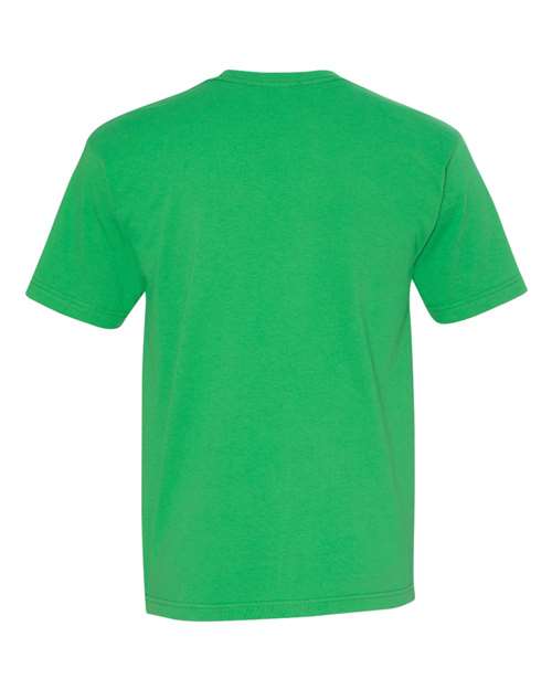 Unisex USA-Made Midweight T-Shirt - Irish Kelly Back