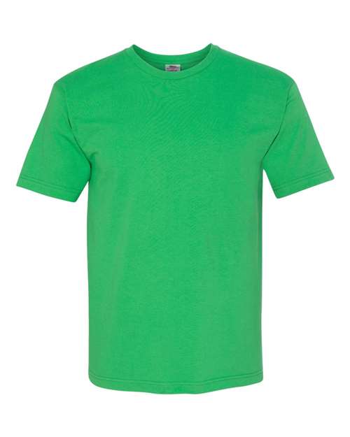 Unisex USA-Made Midweight T-Shirt - Irish Kelly Front