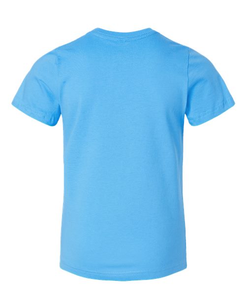 Youth Fine Jersey Tee - Aqua Back