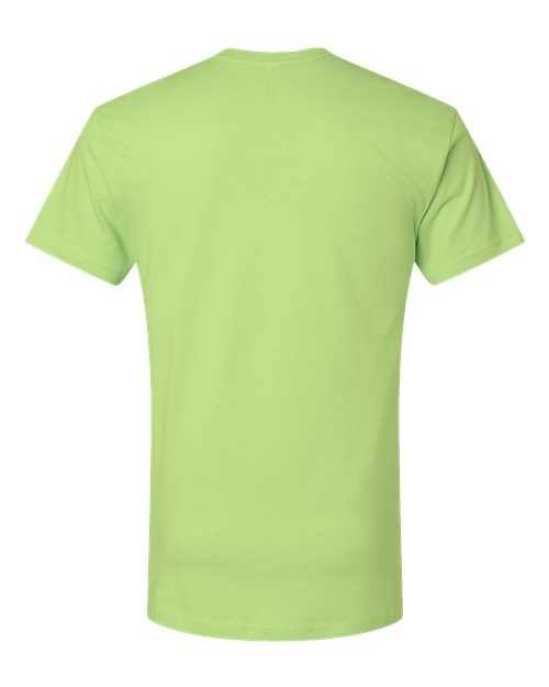 Unisex Fine Jersey Tee - Key Lime Back