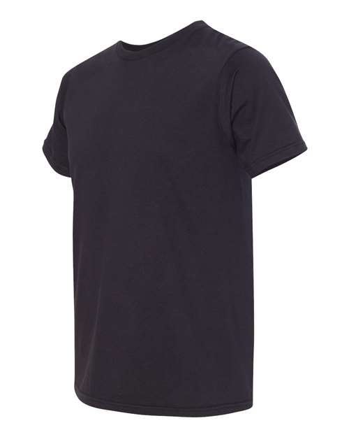Bayside Unisex USA-Made Fine Jersey T-Shirt - Side