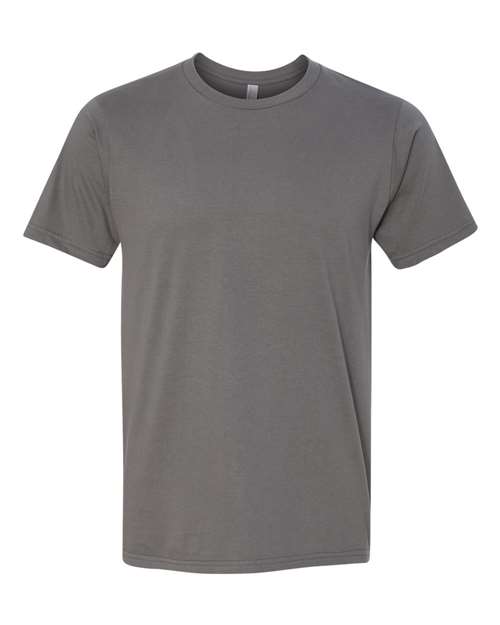Unisex USA-Made Fine Jersey T-Shirt - Charcoal Front