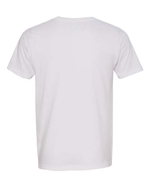 Unisex USA-Made Fine Jersey T-Shirt - White Back