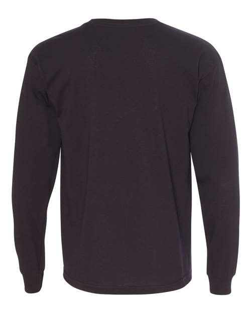Unisex USA-Made Long Sleeve T-Shirt - Black Back