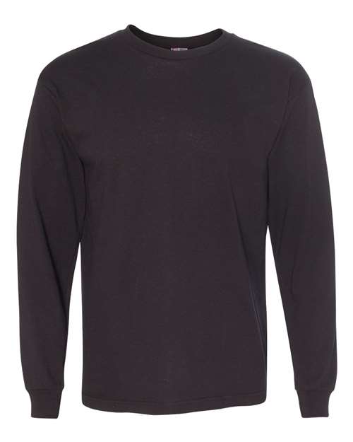 Unisex USA-Made Long Sleeve T-Shirt - Black Front