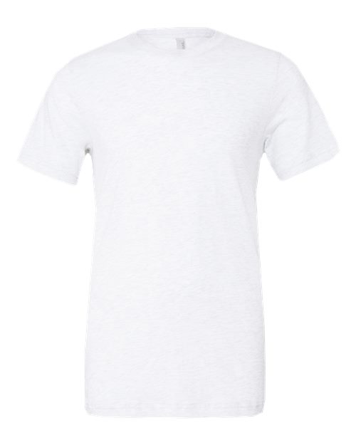 BELLA + CANVAS Triblend Tee - Solid White Triblend Front