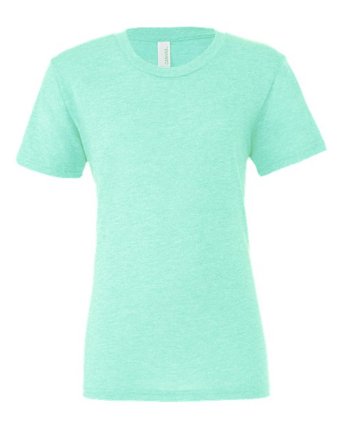 BELLA + CANVAS Triblend Tee - Mint Triblend Front