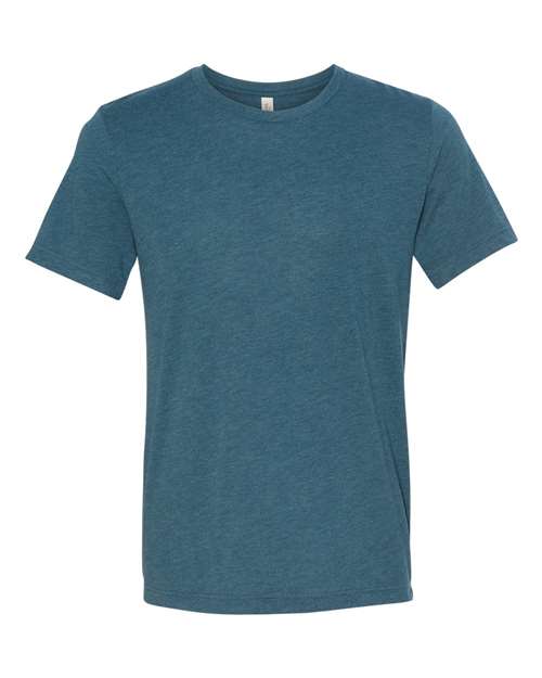 BELLA + CANVAS Triblend Tee - Steel Blue Triblend Front