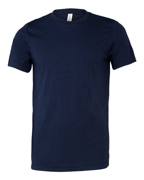 BELLA + CANVAS Triblend Tee - Solid Navy Triblend Front