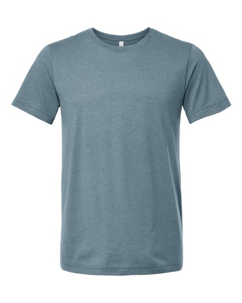 BELLA + CANVAS Triblend Tee - Denim Triblend Front