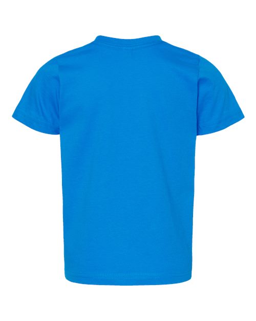 Toddler Fine Jersey Tee - Cobalt Back