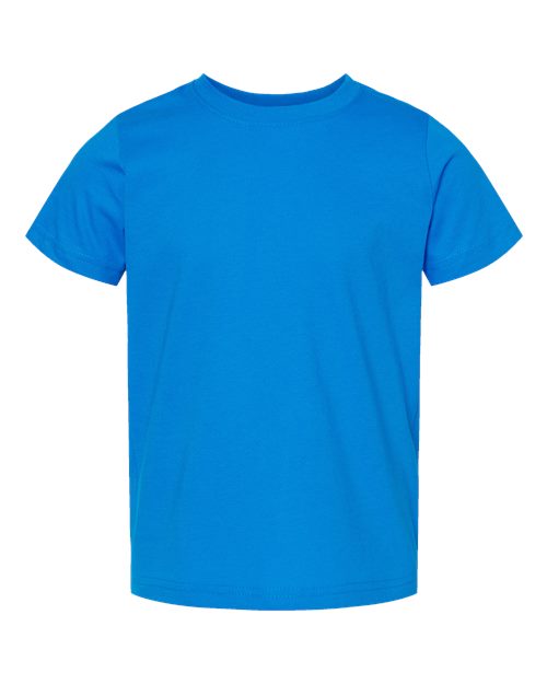 Toddler Fine Jersey Tee - Cobalt Front