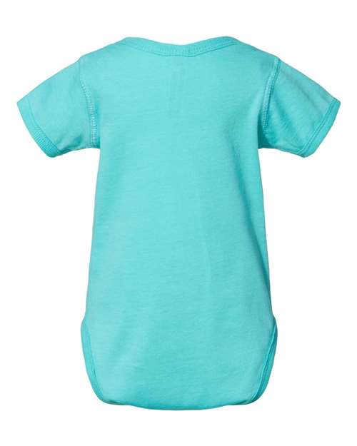 Infant Fine Jersey Bodysuit - Caribbean Back