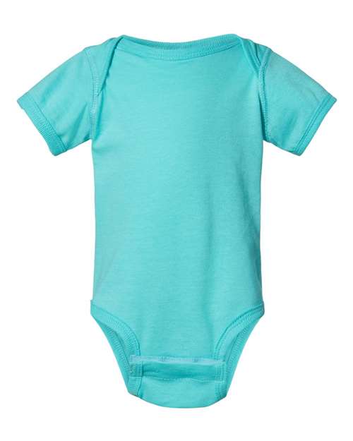 Infant Fine Jersey Bodysuit - Caribbean Front