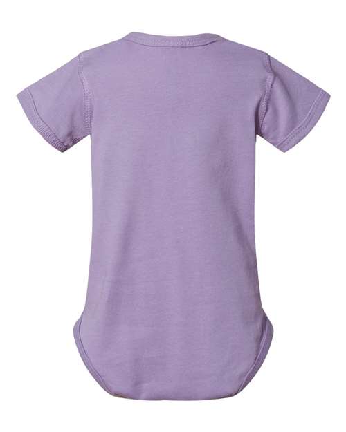 Infant Fine Jersey Bodysuit - Lavender Back