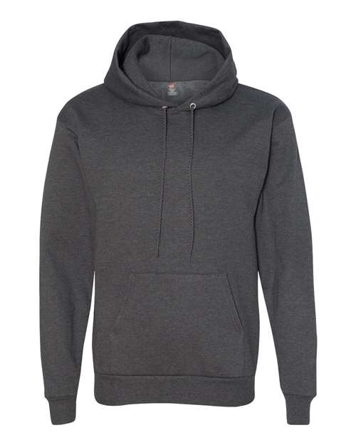 Unisex EcoSmart® Hooded Sweatshirt - Charcoal Heather Front