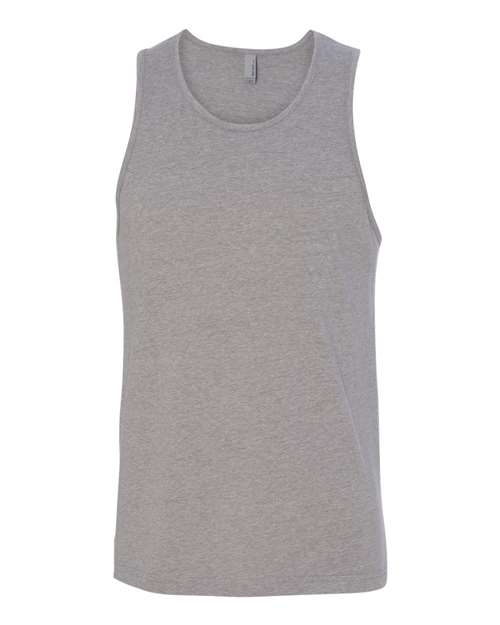 Unisex CVC Tank - Dark Heather Grey Front