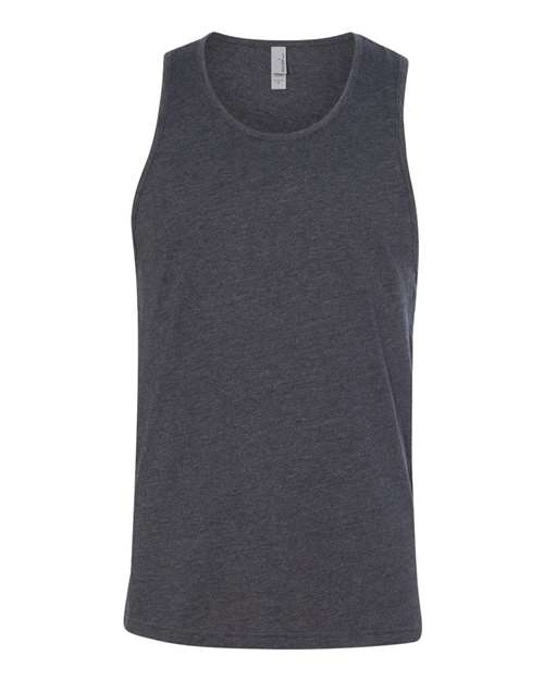 Unisex CVC Tank - Charcoal Front