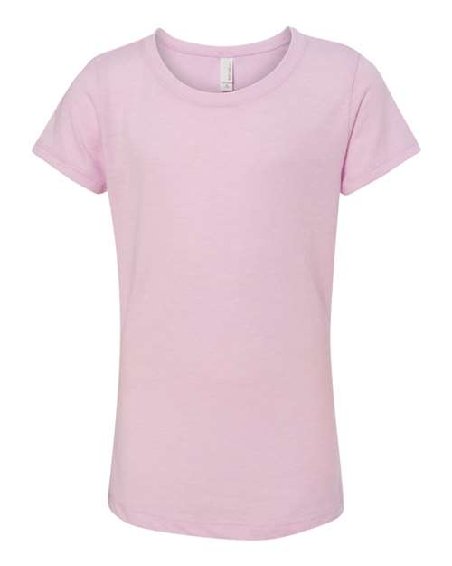 Girls’ CVC Princess T-Shirt - Lilac Front