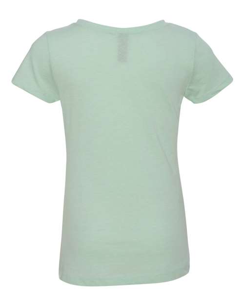 Girls’ CVC Princess T-Shirt - Mint Back