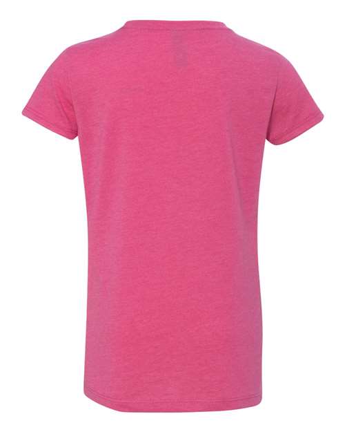 Girls’ CVC Princess T-Shirt - Raspberry Back