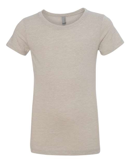 Girls’ CVC Princess T-Shirt - Silk Front