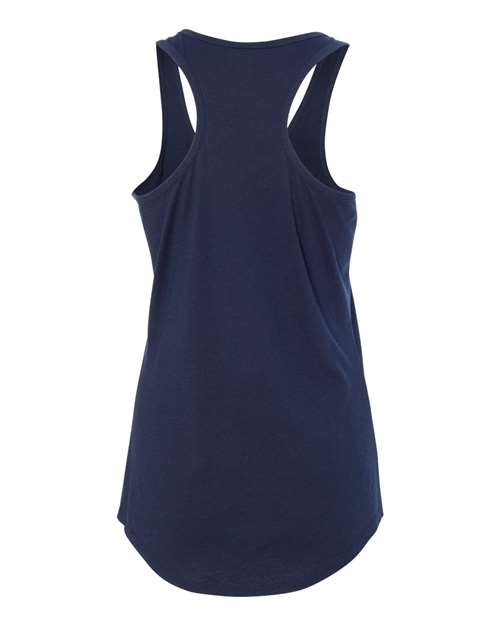 Women's Ideal Racerback Tank - Midnight Navy Back