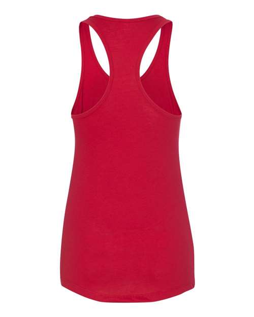 Women's Ideal Racerback Tank - Red Back