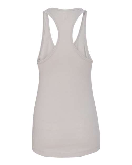 Women's Ideal Racerback Tank - Silver Back