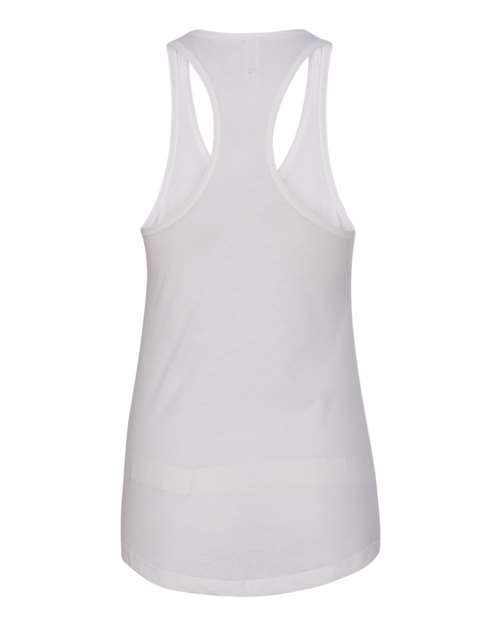 Women's Ideal Racerback Tank - White Back