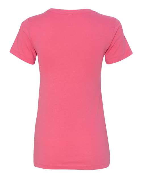 Women's Ideal T-Shirt - Hot Pink Back