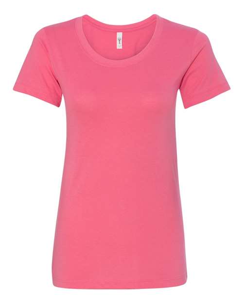 Women's Ideal T-Shirt - Hot Pink Front