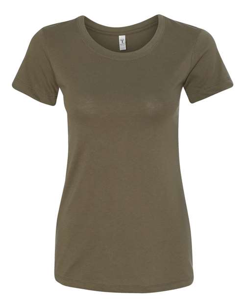 Women's Ideal T-Shirt - Military Green Front