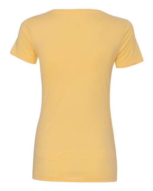 Women's Ideal V-Neck T-Shirt - Banana Cream Back