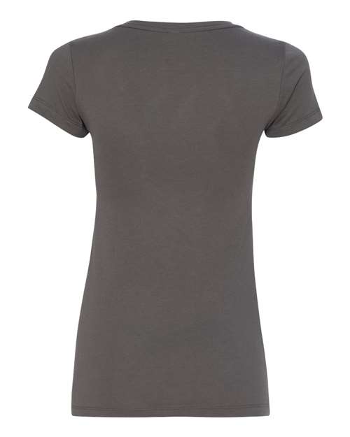Women's Ideal V-Neck T-Shirt - Dark Grey Back