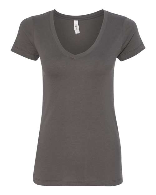 Women's Ideal V-Neck T-Shirt - Dark Grey Front