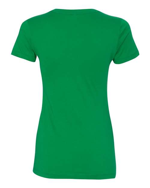 Women's Ideal V-Neck T-Shirt - Kelly Green Back