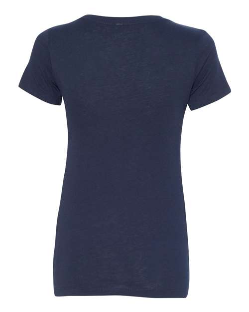 Women's Ideal V-Neck T-Shirt - Midnight Navy Back