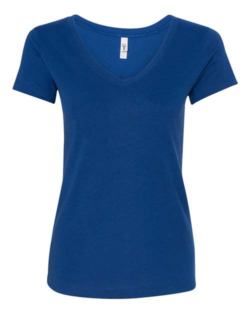 Women's Ideal V-Neck T-Shirt - Royal Front
