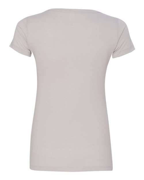 Women's Ideal V-Neck T-Shirt - Silver Back