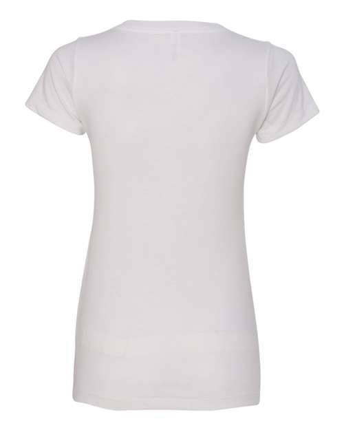 Women's Ideal V-Neck T-Shirt - White Back
