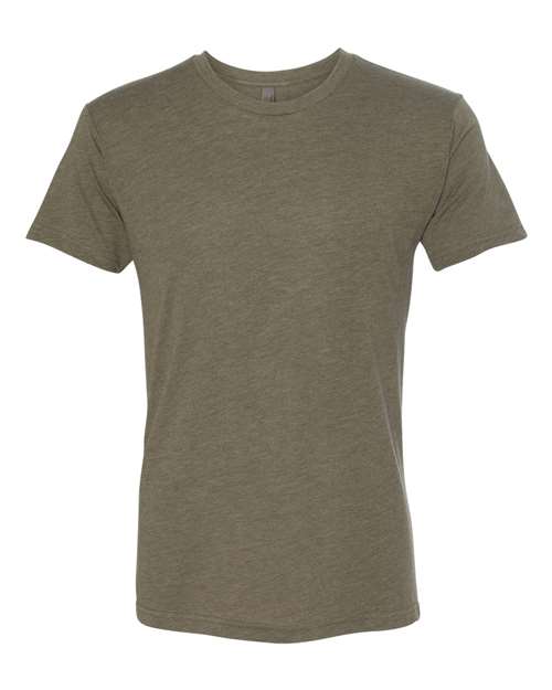 Unisex Triblend T-Shirt - Military Green Front