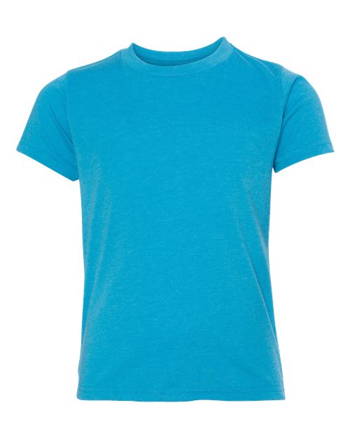 Youth Triblend T-Shirt - Vintage Turquoise Front