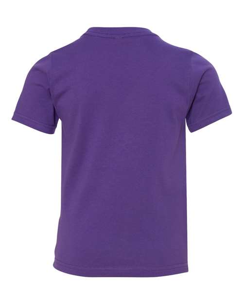 Youth Cotton T-Shirt - Purple Rush Back