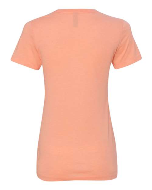 Women’s Triblend T-Shirt - Vintage Light Orange Back